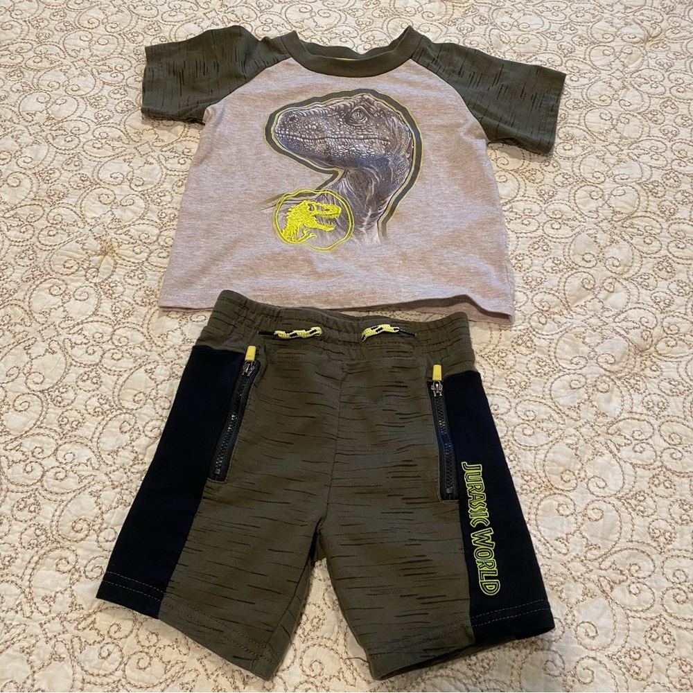 Jurassic World Boys 3T Short Set